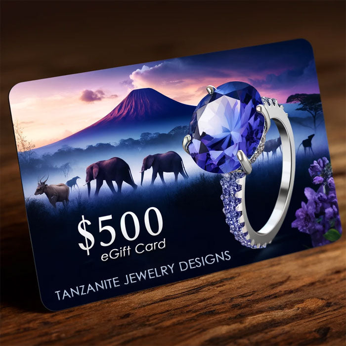 eGift Card for Tanzanite Jewelry Designs