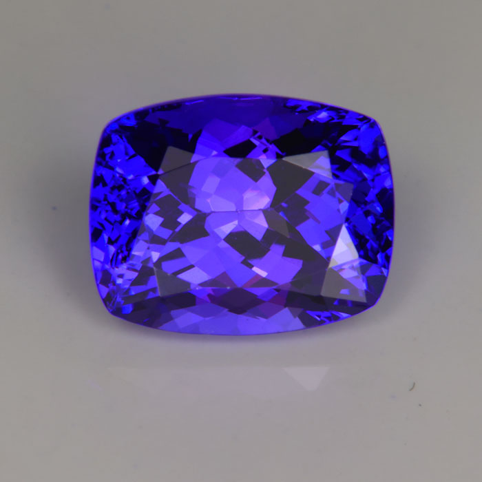 ON HOLD  PS Tanzanite Antique Cushion 4.05 Carats