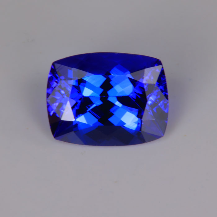 Blue Tanzanite Antique Cushion 2.33 Carats