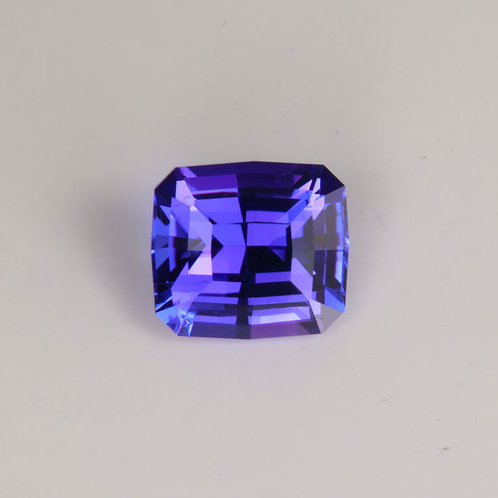 antique cushion cut tanzanite 