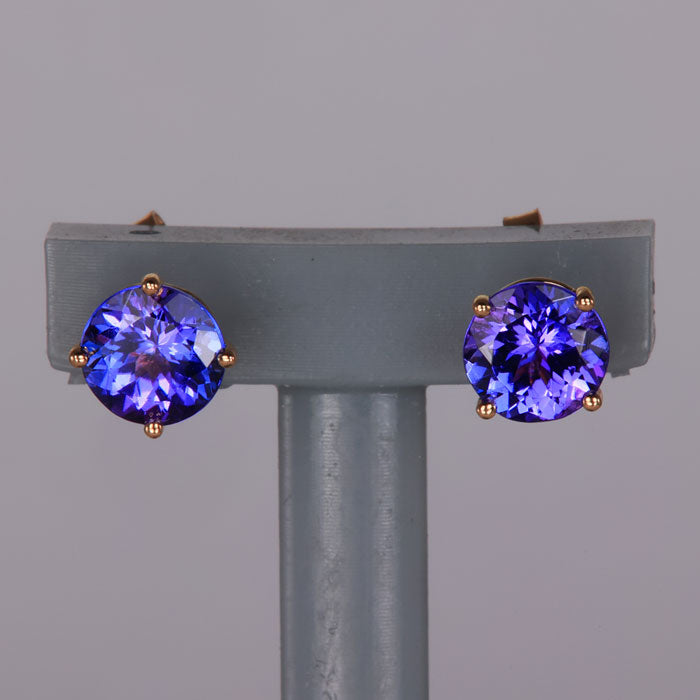Tanzanite Earrings and Pendant Set