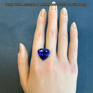 Trilliant Cut Tanzanite 25.06 Carats