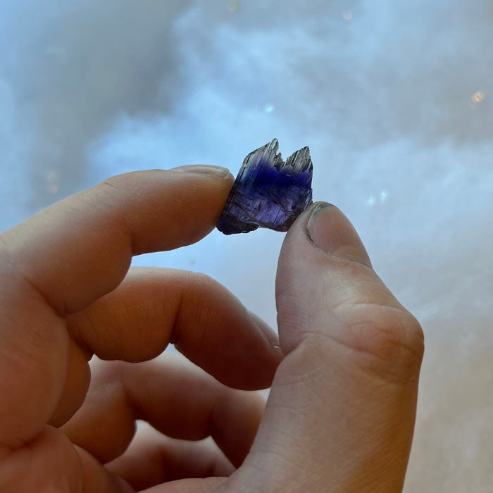tanzanite crystal natural unheated