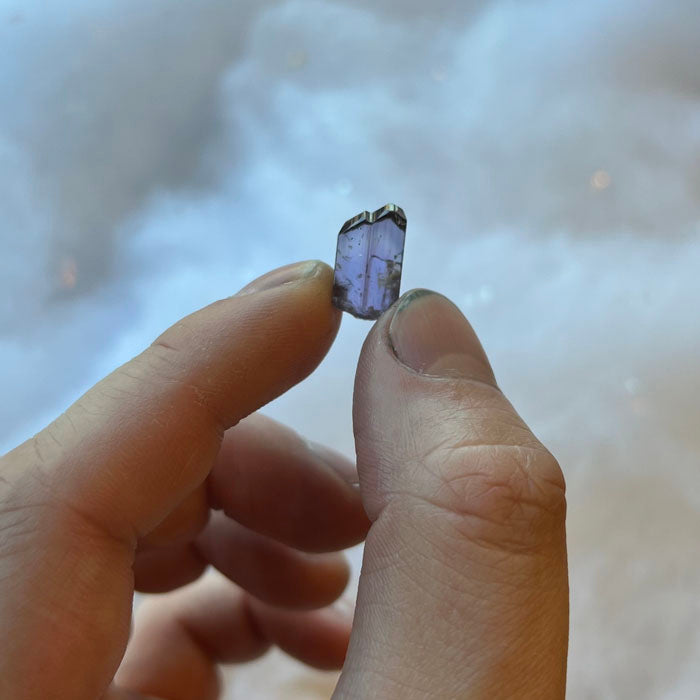 tanzanite crystal natural unheated