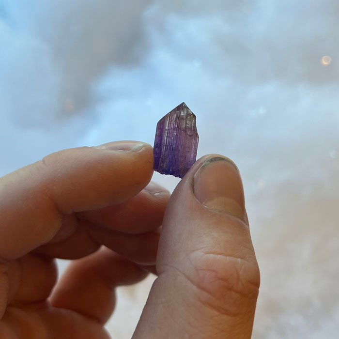 tanzanite crystal natural unheated