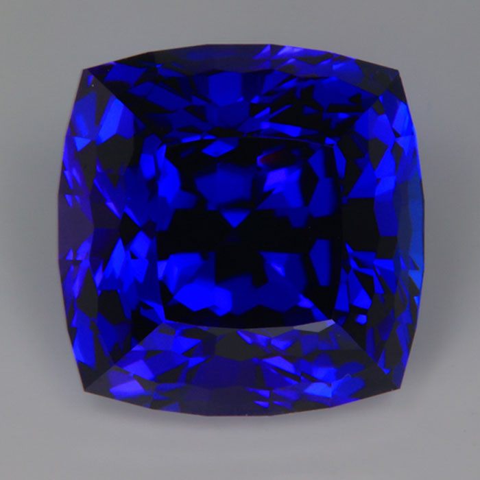 vivid tanzanite gemstone violet blue color
