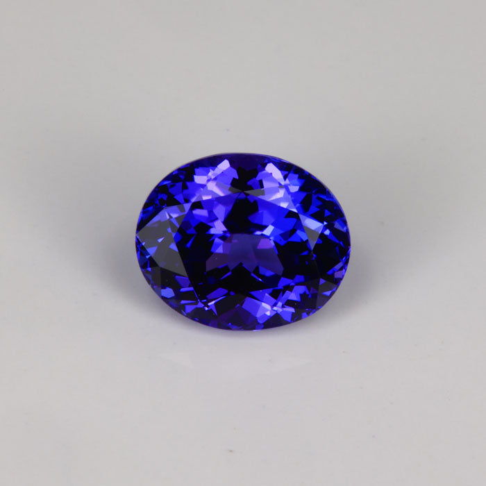 tanzanite gemstone oval cut