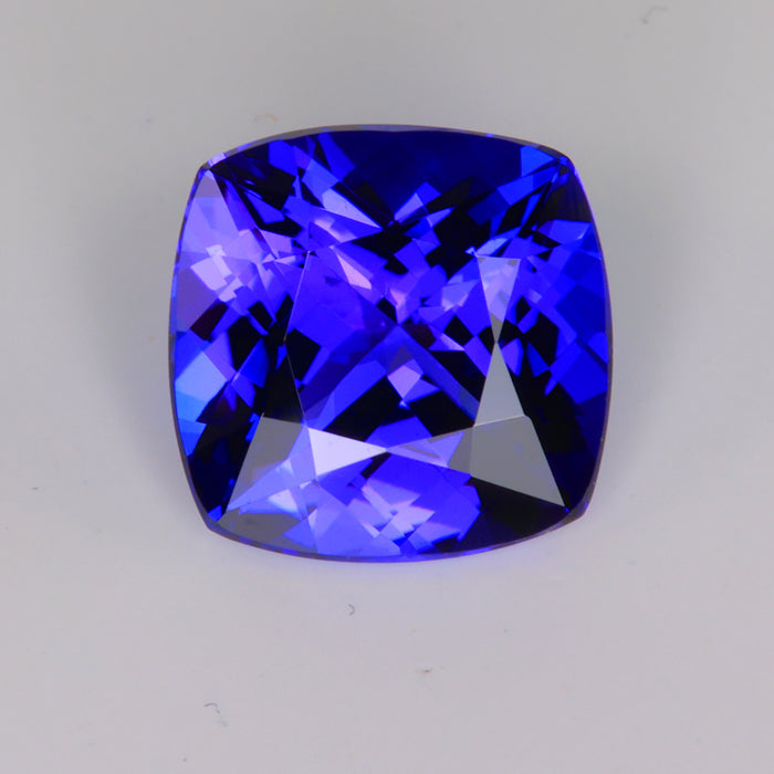 Tanzanite Square Cushion 9.79 Carats