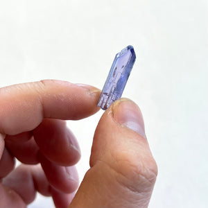Fancy Color Purple Tanzanite Crystal Specimen