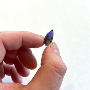 Deep Color Raw Tanzanite Crystal Specimen