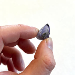 Raw Purple Gemmy Tanzanite Crystal