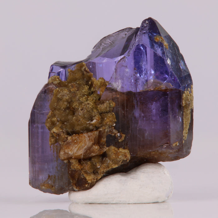 Purple Tanzanite Crystal Specimen