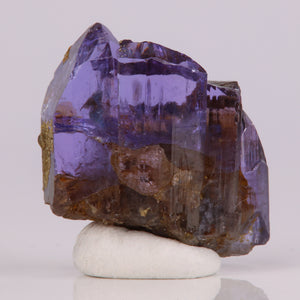 Gemmy Purple Raw Tanzanite Crystal Specimen