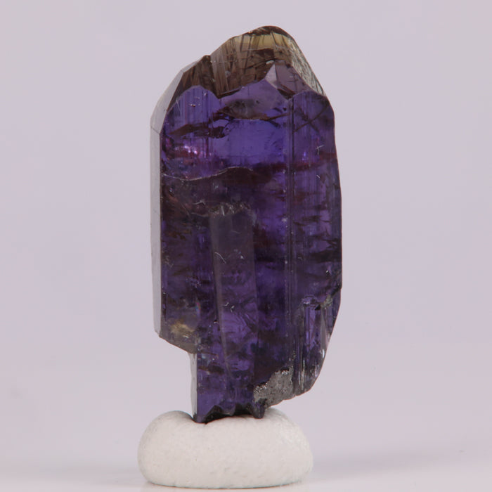 Deep Purple Natural Tanzanite Crystal