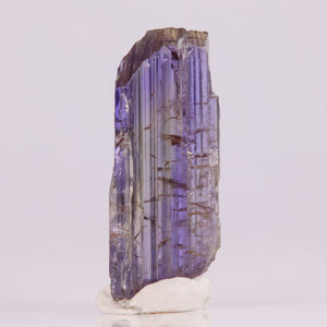 Raw Violet clear tanzanite crystal