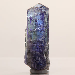 Natural Blue Green Tanzanite Crystal
