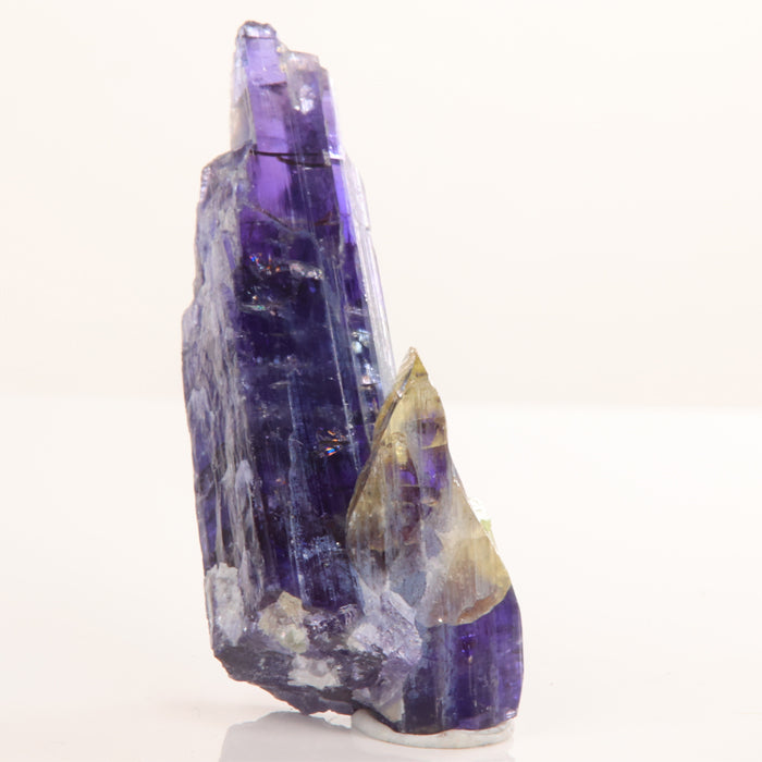 Raw Tanzanite Crystal Purple Yellow
