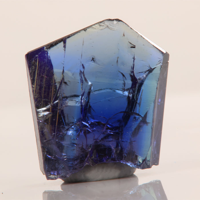 Raw Unheated Tanzanite Crystal Specimen Blue Purple