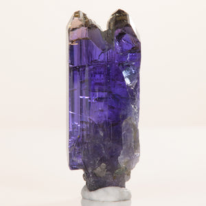 Dark Purple Tanzanite Crystal Mineral Specimen