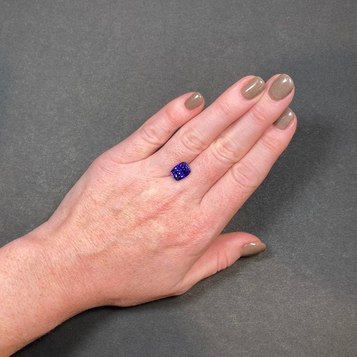 Antique Cushion Cut Tanzanite