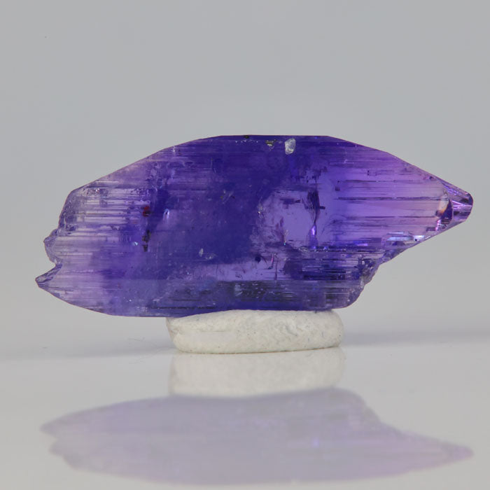unique purple  tanzanite crystal