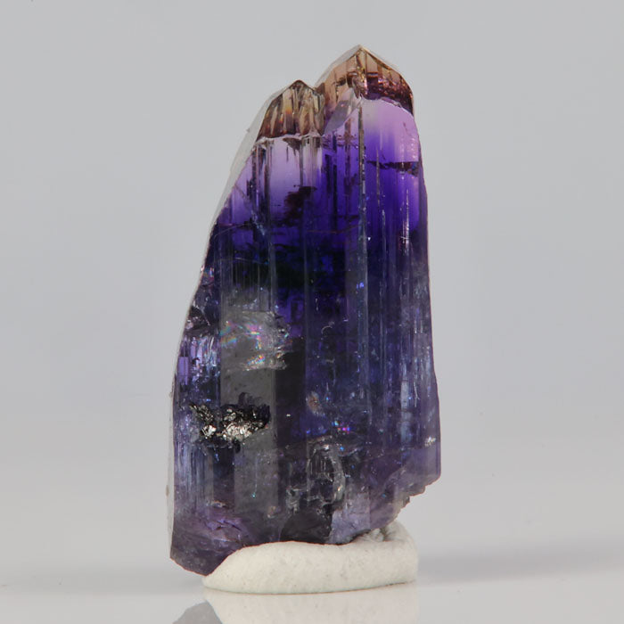 raw color natural tanzanite crystal 