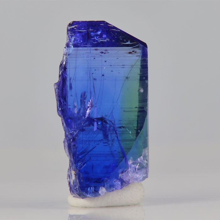 deep color natural raw tanzanite