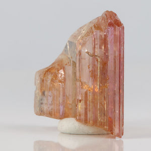 peachy tanzanite natural color crystal