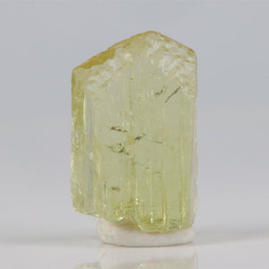 greenish yellow tanzanite crystal natural