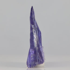 thin wide tanzanite crystal