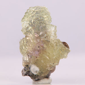 Tanzanite prehnite mineral specimen