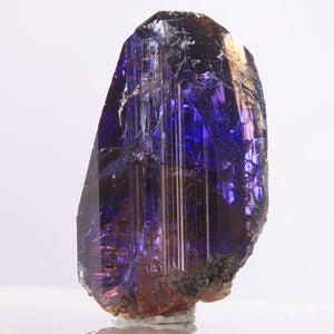 Natural Dark blue purple big tanzanite crystal