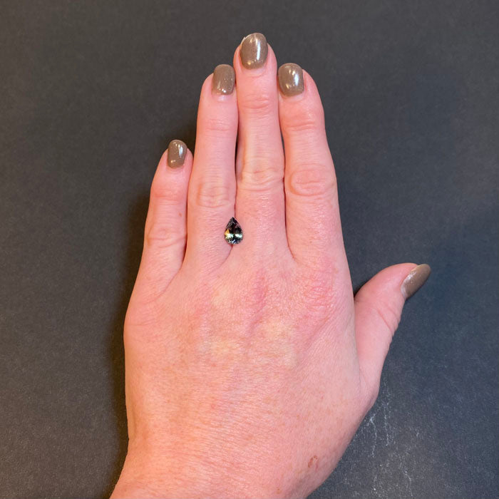 pear shape fancy tanzanite