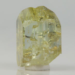 raw zoisite crystal yellow