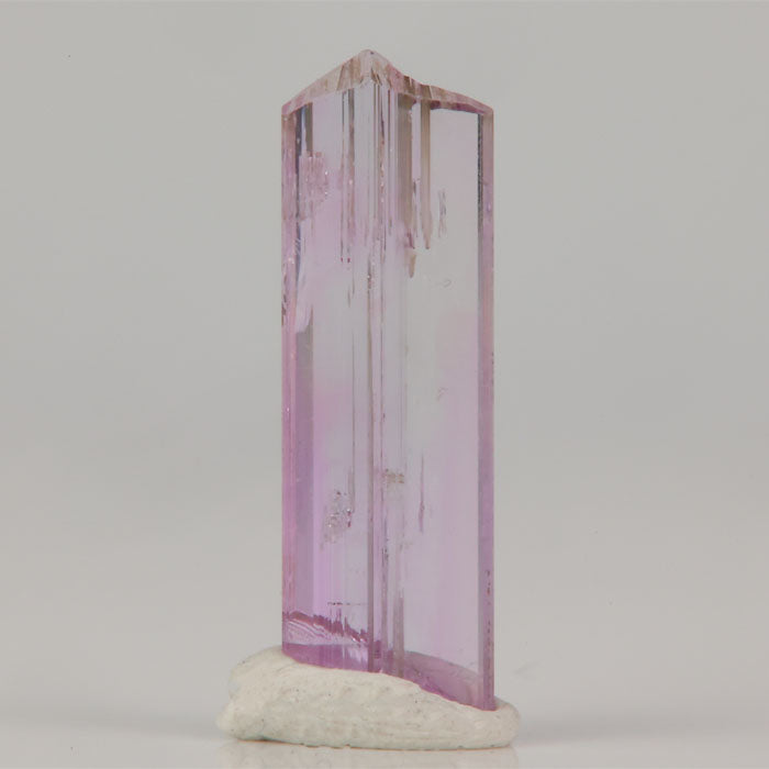 pink natural tanzanite specimen raw