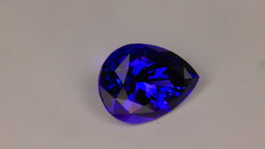 Pear Shape Brilliant Cut Tanzanite 13.50 Carats