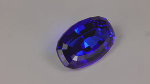 Antique Cushion Cut Tanzanite 11.80 Carats