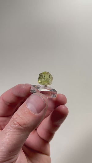 Rare Yellow Tanzanite Crystal – Tanzania – Natural Golden Zoisite Specimen 15.51ct