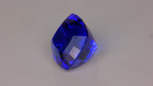 Square Cushion Cut Tanzanite 20.12 Carats