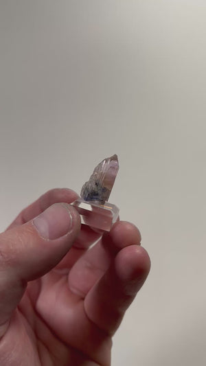 Rare Pink Unheated Tanzanite Crystal – Tanzania – Natural Zoisite Specimen 19 carats