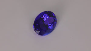 Oval Cut Tanzanite 6.96 Carats