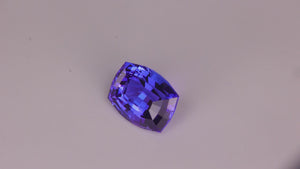 Antique Cushion Cut Tanzanite 7.01 Carats