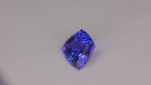 Blue Violet Shield Tanzanite Gemstone 6.12 Carats