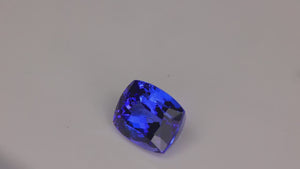 Antique Cushion Cut Tanzanite 3.27 Carats