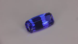 Tapered Emerald Cut Tanzanite 11.93 Carats