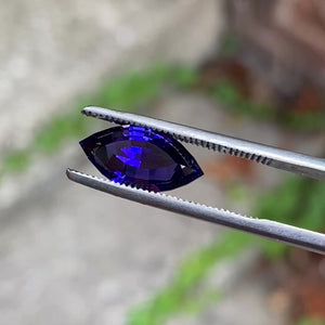 Marquise Brilliant Cut Unheated Tanzanite 4.07 Carats