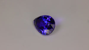 Pear Shape Brilliant Cut Tanzanite 10.25 Carats