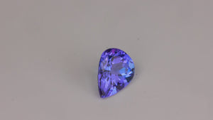 Pear Shape Brilliant Cut Tanzanite 1.72 Carats