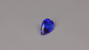 Pear Shape Brilliant Cut Tanzanite 1.76 Carats