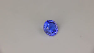 Round Brilliant Cut Tanzanite 1.24 Carats